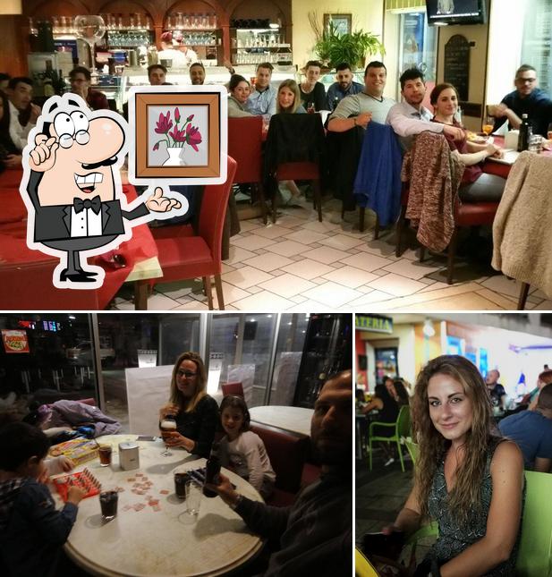 Gli interni di Bistrò