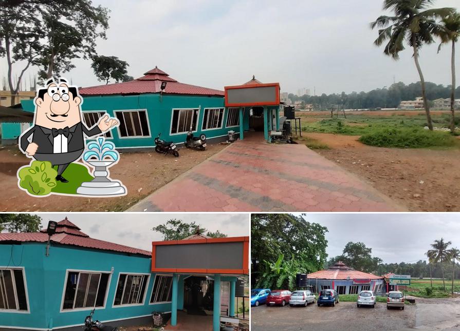 You can get some fresh air at the outside area of Green Chillies - Hospital Canteen