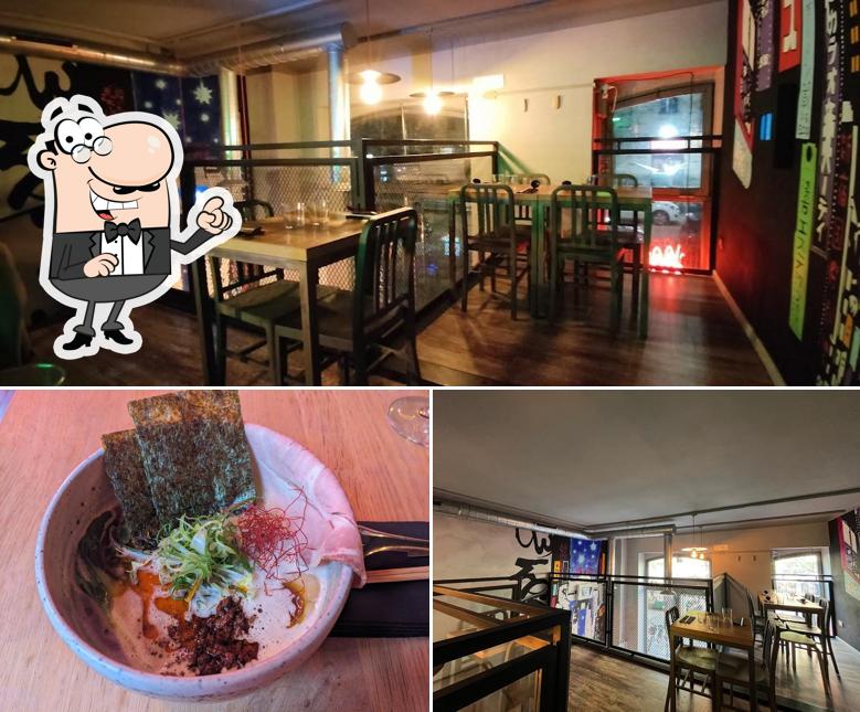Gli interni di Masayume Ramen & Izakaya