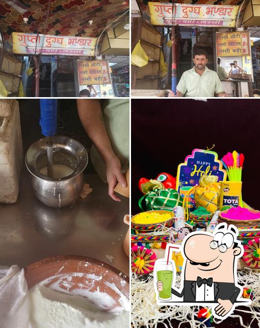 Enjoy a drink at BABA SWEETS&NAMKEEN,Phool Bagh, Kanpur