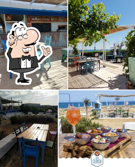 Gli interni di Cala Cerasa
