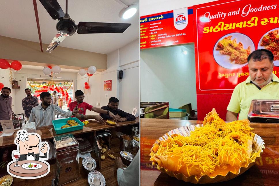 Food at Dilipbhai Ghugharavala