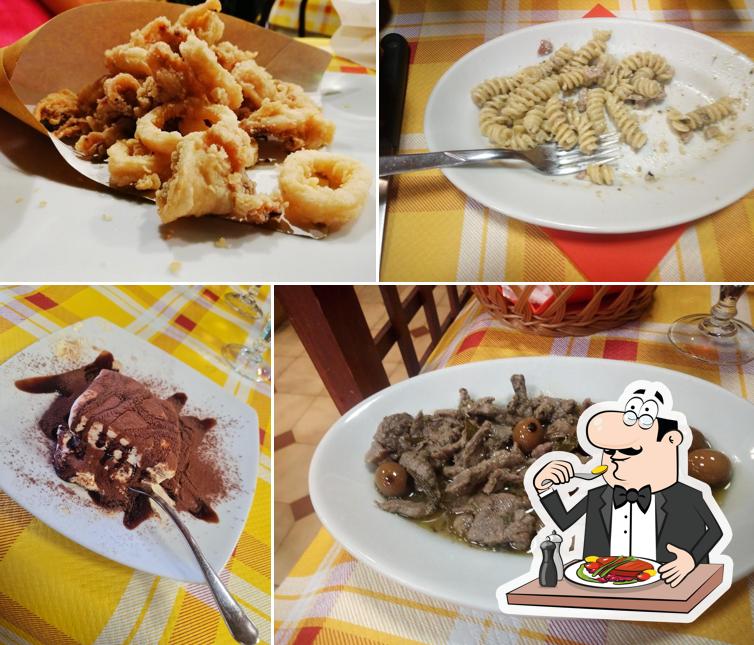 Platti al Ristorante Due Colonne