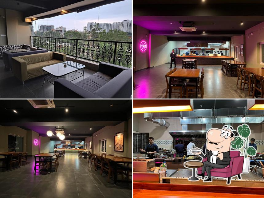 The interior of Haru Asian Bistro
