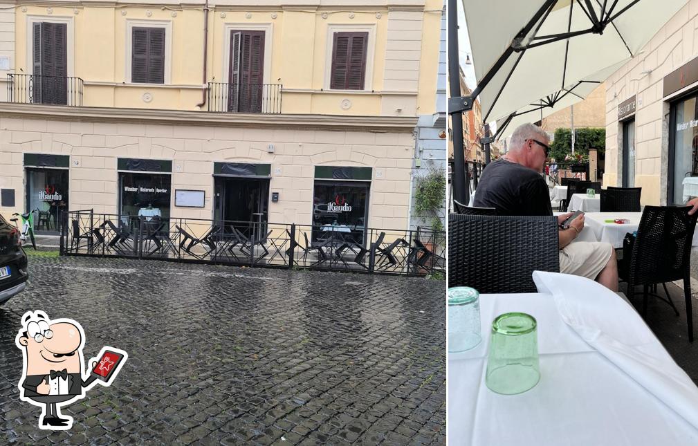 Gli esterni di Il Gaudio Ristorante Roma San Lorenzo