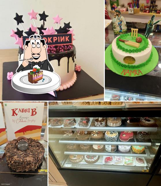 Chocolate cake at Kabhi B Bakery - Sargasan