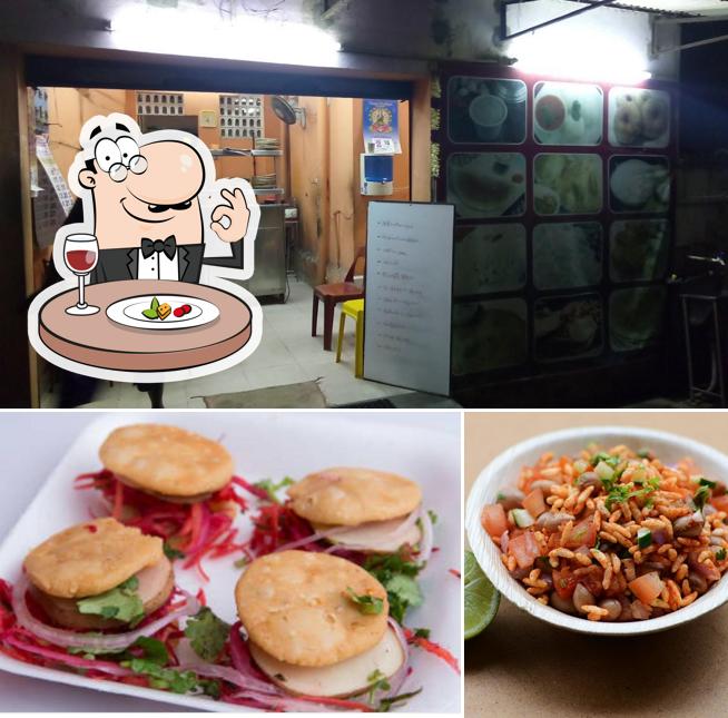 Among various things one can find food and interior at Kisan Food corner