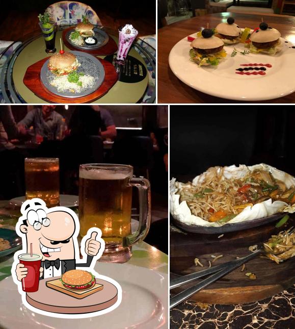 Try out a burger at Mad Blend