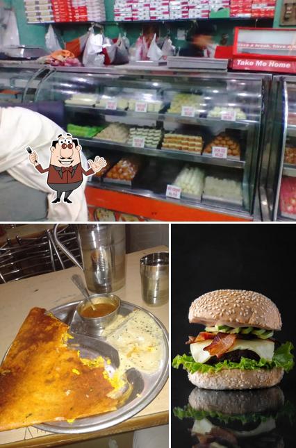 Hamburger at Mahadev Sweet Shop