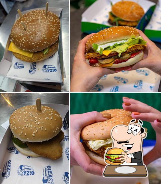 Oiza Chicken - Casamassima propone un'ampia selezione di opzioni per gli amanti dell'hamburger