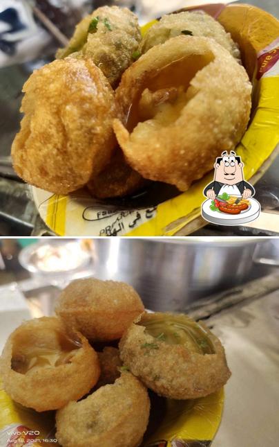 Food at Patel Pani Puri