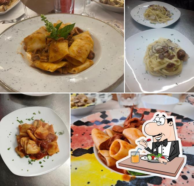 Pappardelle al Ristorante La Piazzetta