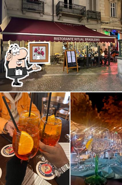 Ritual Ristorante Brasiliano si caratterizza per la interni e vino