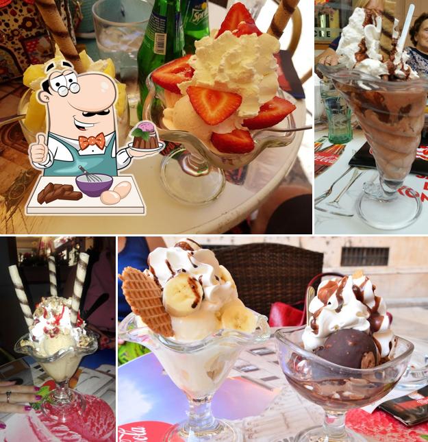 Slasticarna Donat, Ice Cream and Gelato offre un'ampia selezione di dessert