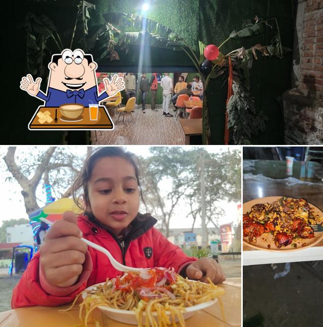 Food at The 1st Gear Cafe