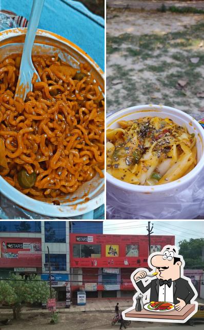 The restaurant's food and exterior