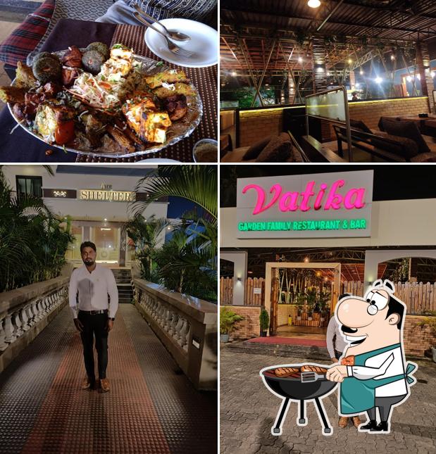 Vatika Garden Restaurant & Bar provides meat dishes