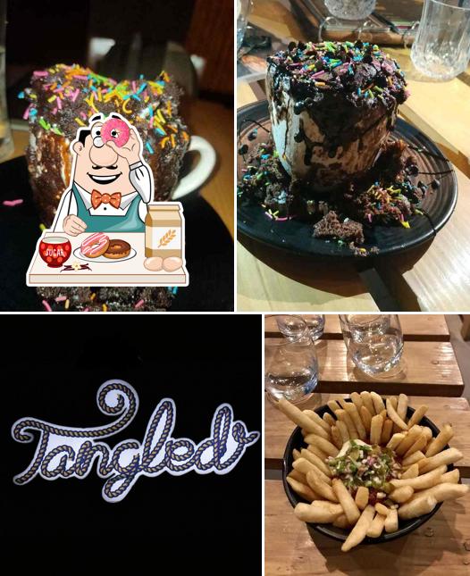 Tangled RestroCafe – Restaurant in Motera, Café in Motera, Best eatery, Cafe for meeting serves a number of sweet dishes