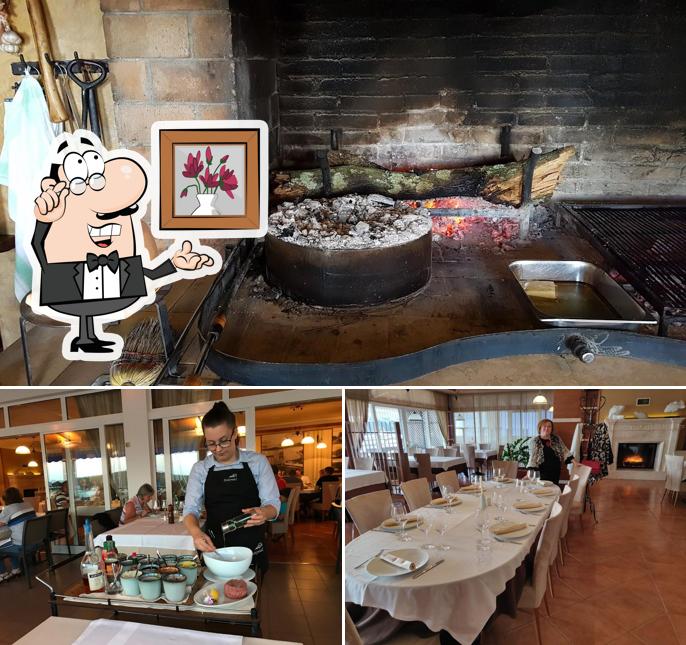 Gli interni di Restoran “Trošt”