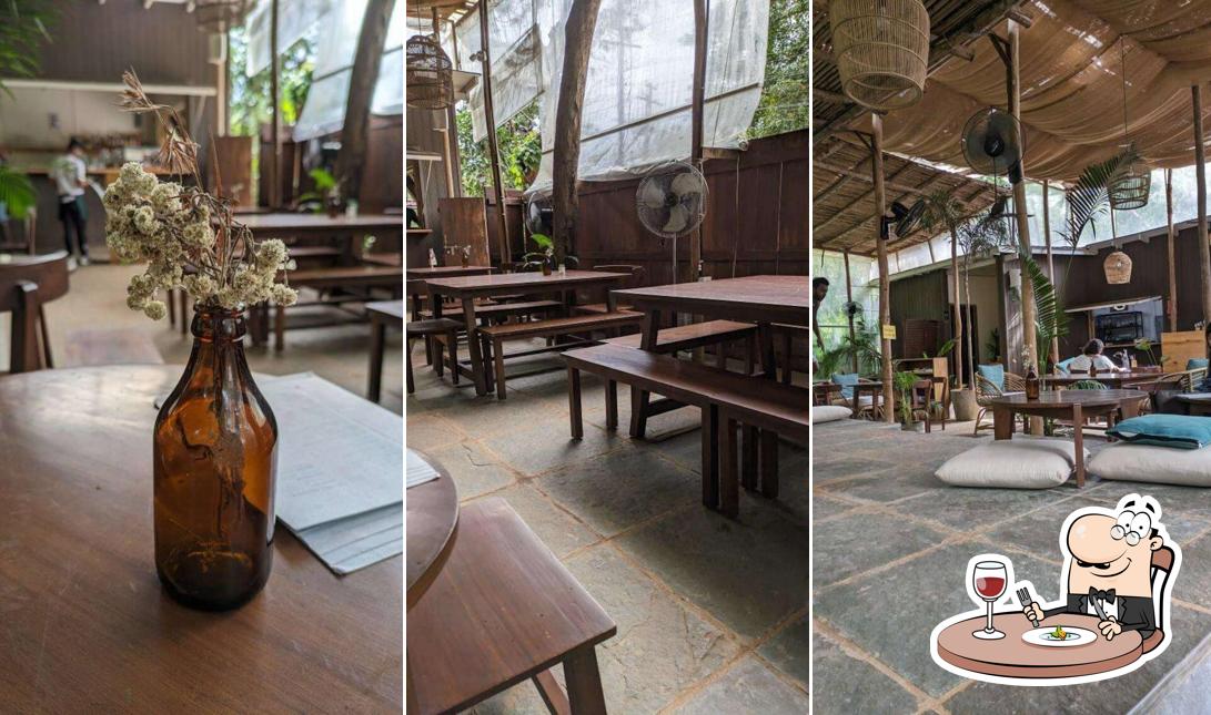 Chocolate mousse at Bloom & Brew