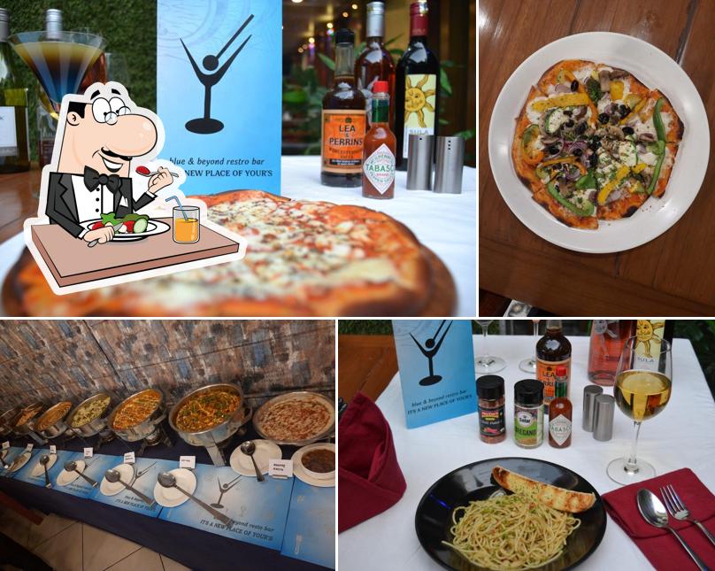 Food at Blue and Beyond Family Restaurant & Bar