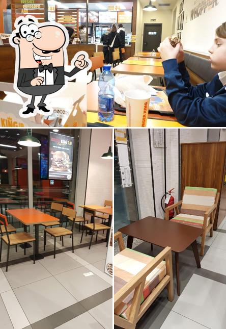 Siediti a un tavolo di Burger King