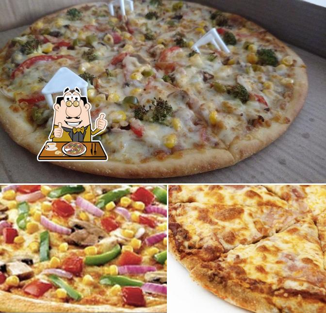 At Burger Point 3B2, you can try pizza