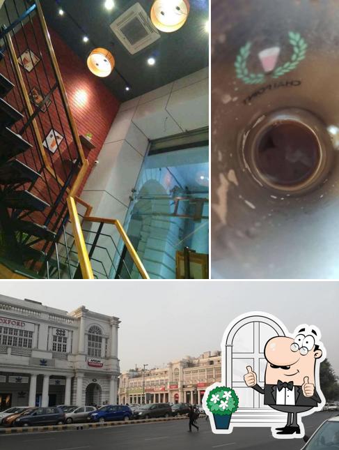 Check out how Chai Point - Connaught Place looks outside