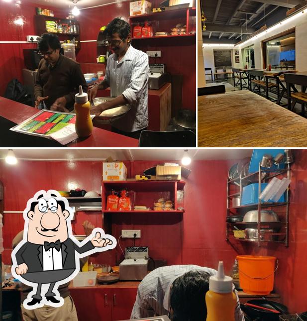 The interior of Chillies gourmet Restaurant