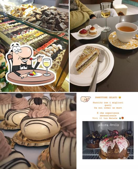 Platti al Pasticceria Ferruzza