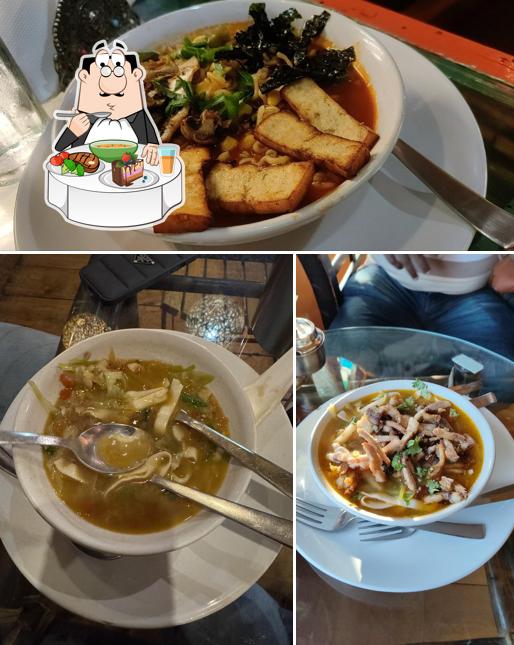 Hot and sour soup at Doma's Inn