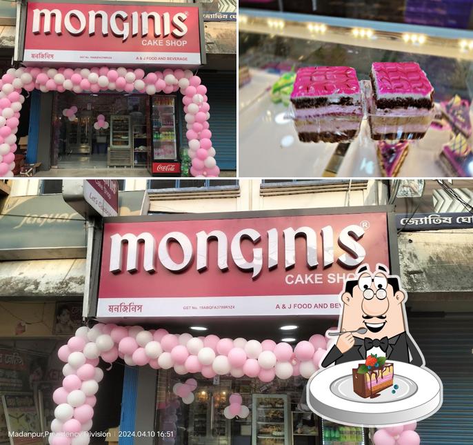 Chocolate cake at MONGINIS CAKE SHOP