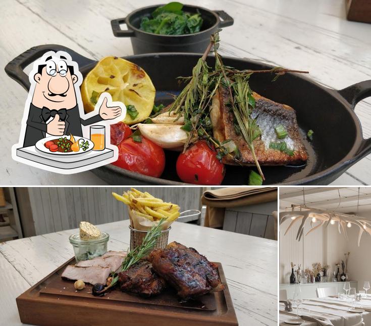 Questa è la immagine che raffigura la cibo e tavolo da pranzo di Madre Nostra by CERVO