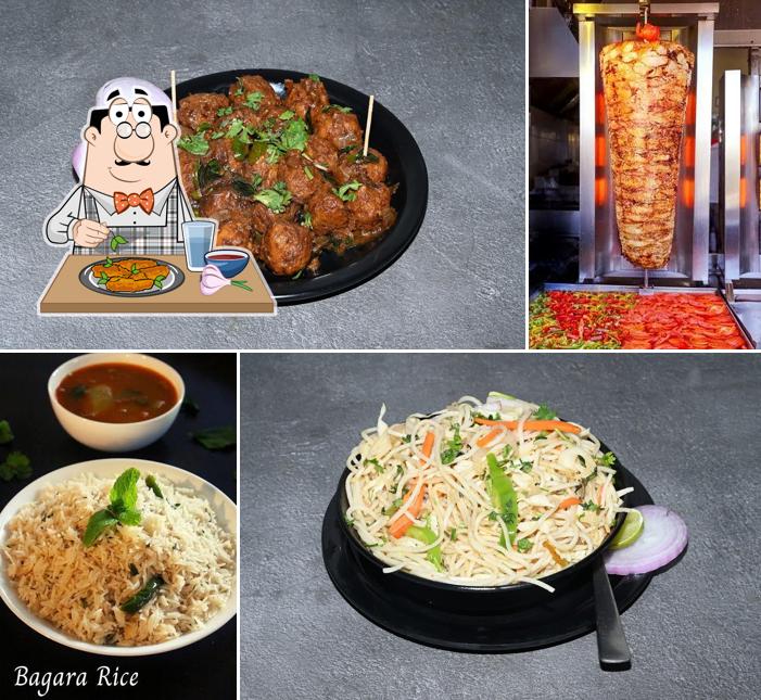 Chicken wings at New Farasha Cafe