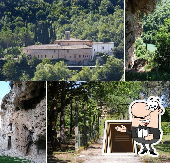 Gli esterni costituiscono una caratteristica importante di Oasi Francescana