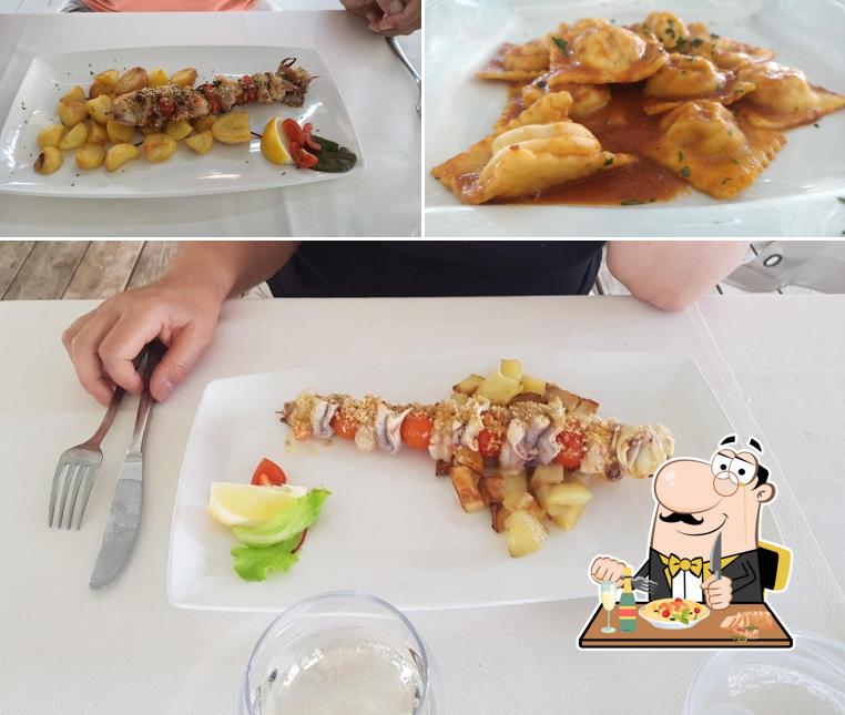 Platti al Ristorante Canottieri Garda Salò