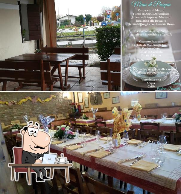 Dai un'occhiata agli interni di Antica Osteria Boscalto