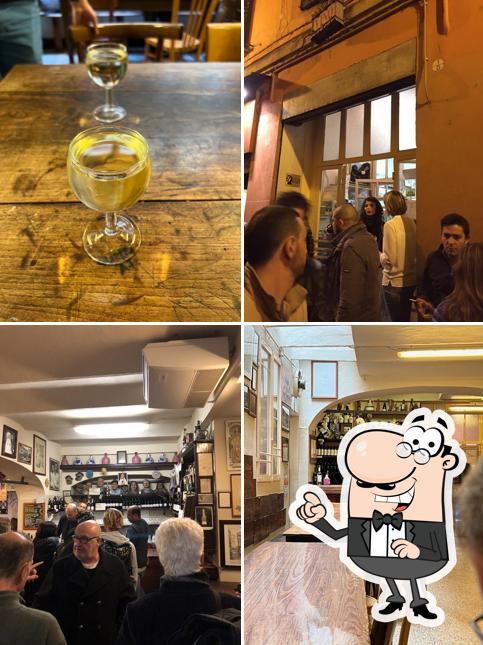 Dai un'occhiata agli interni di Osteria del Sole