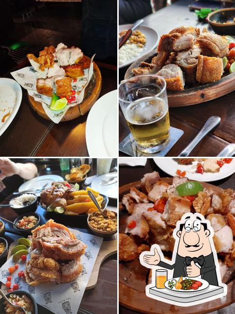 Comida em Bar Tchê!