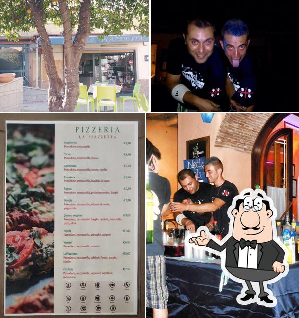 Siediti a un tavolo di Bar la piazzetta