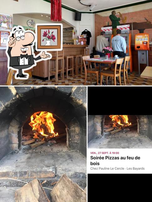 Gli interni di Le Cercle des Bayards