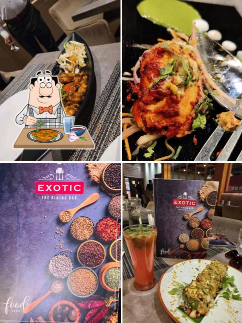 Chicken wings at Exotic - The Dining Bar