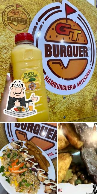 Comida em GT Burguer