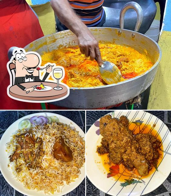 Food at Haji Arsalan Biriyani