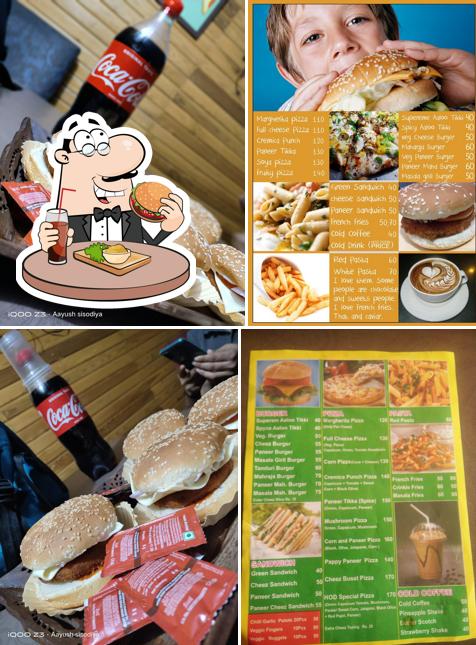 Order a burger at Hot oven Delivery