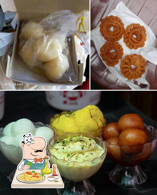Food at Joy Gopal Mistanna Bhander
