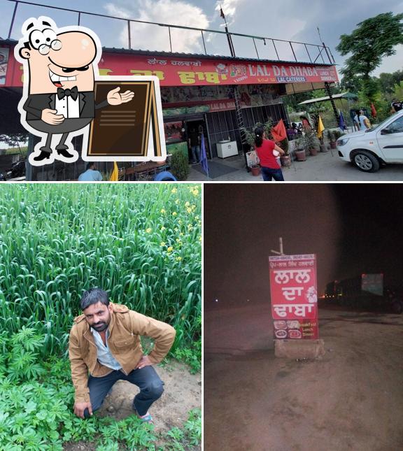 The exterior of Lal Da Dhaba