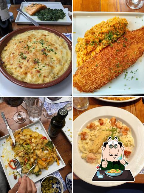 Macaroni and cheese em Tasca Santa Justa