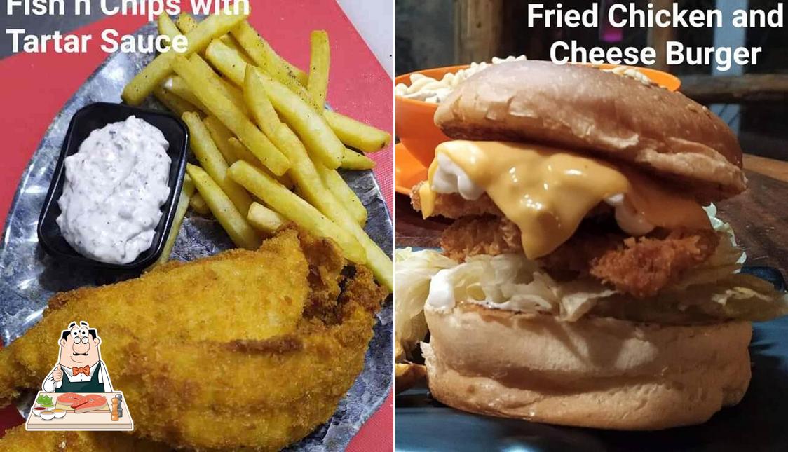 Fish and chips at The Chef Take Away