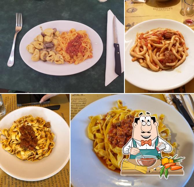 Spaghetti bolognaise à Trattoria la Sterlina